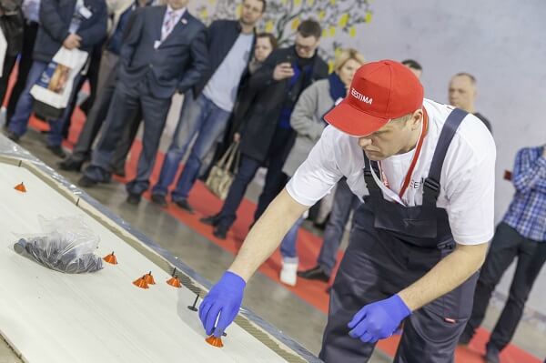Облицовка крупноформатным керамогранитом ESTIMA Ceramica. Masterproff.ru